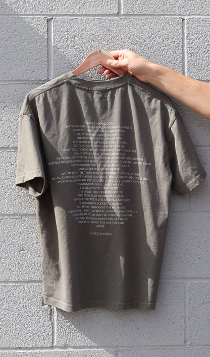 CREDO NICENE CREED — OVERSIZED COTTON T-SHIRT
