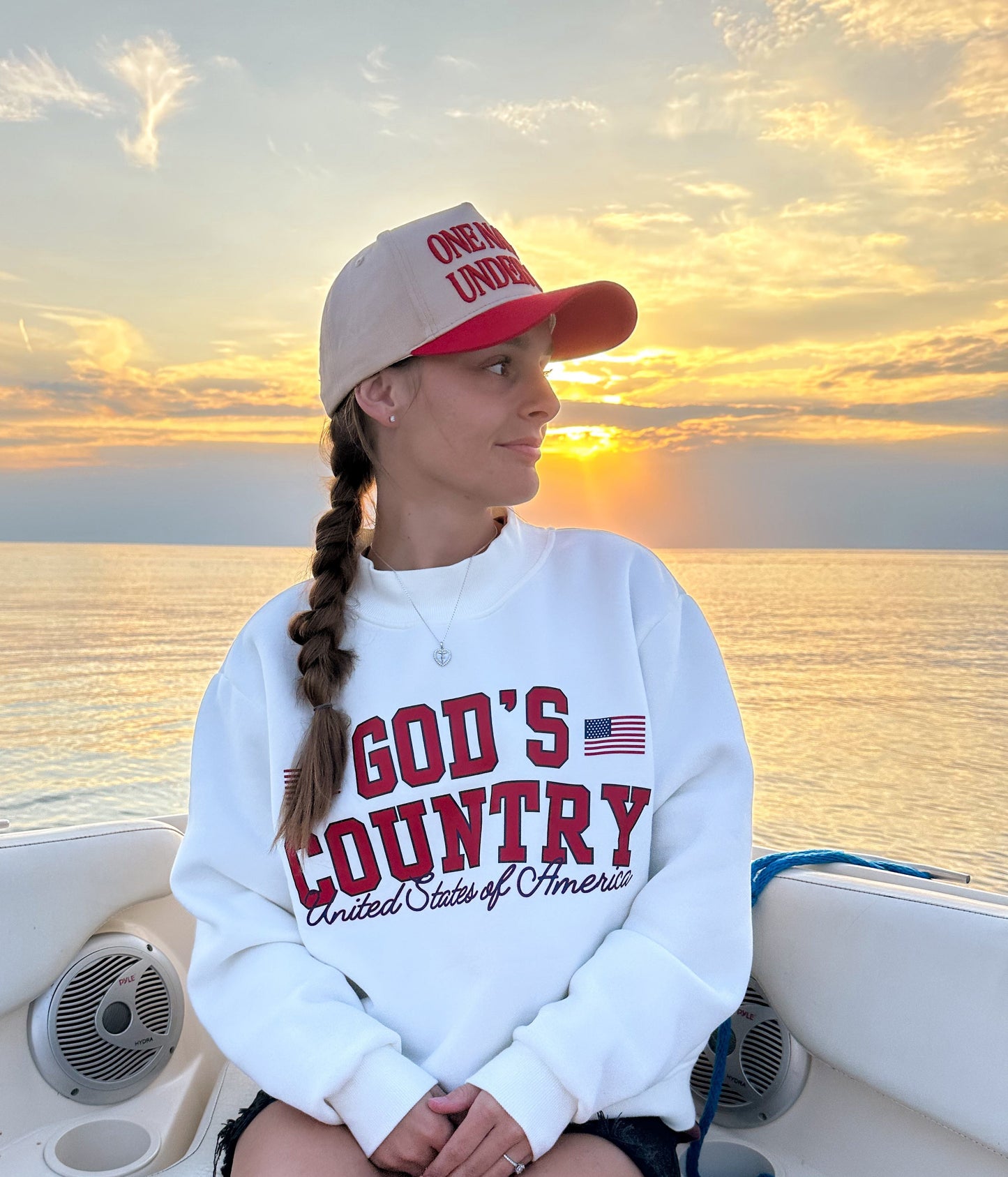 GOD’S COUNTRY — FLEECE MOCKNECK