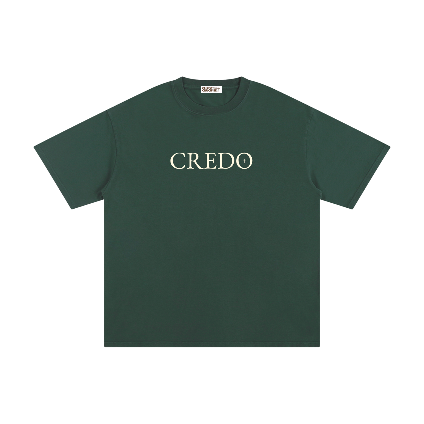 CREDO NICENE CREED — OVERSIZED COTTON T-SHIRT